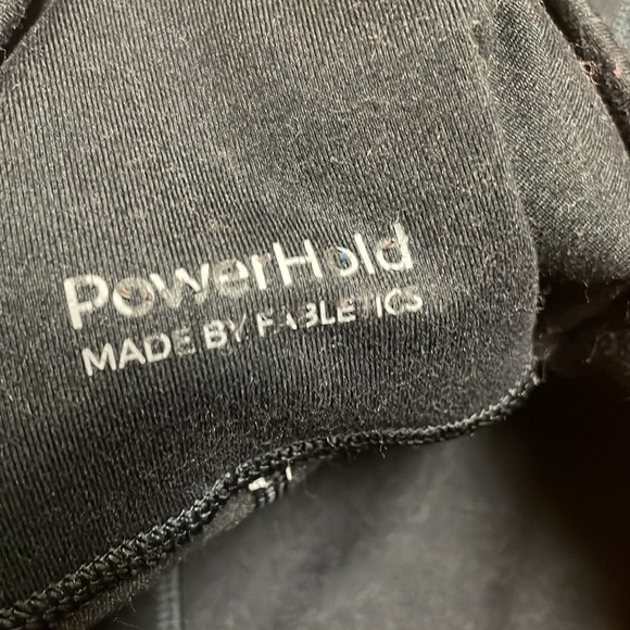 Fabletics Powerhold high waist biker shorts size med - Picture 4 of 4
